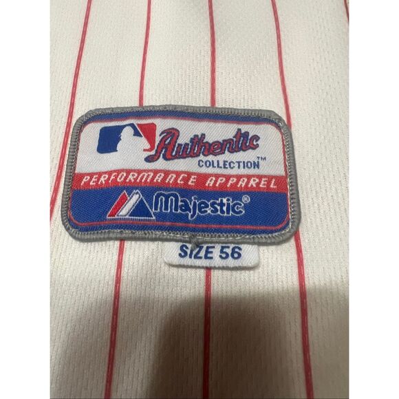 Carlos Ruiz / Harry Kalas Majestic Cool Base Men’s Philadelphia Phillies Jerse - Picture 5 of 6
